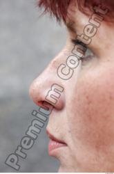 Nose Head Woman Casual Average Street photo references
